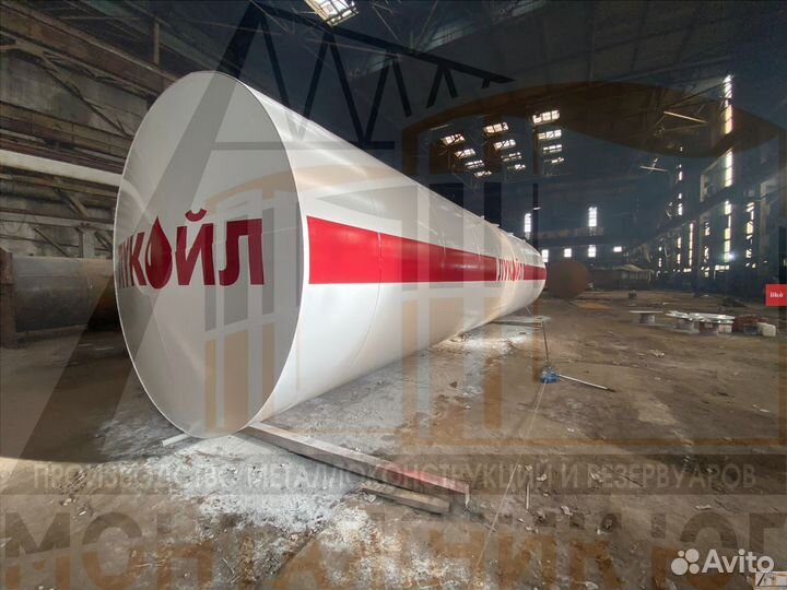 Резервуар Горизонтальный Стальной на заказ 100/40