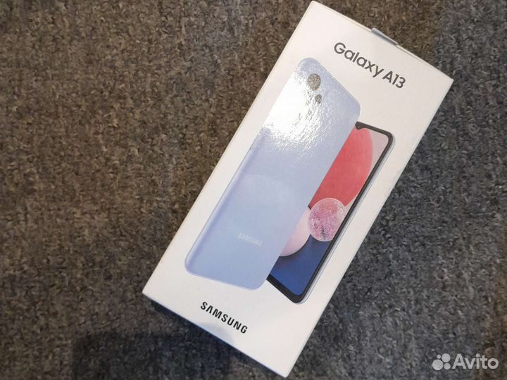 Коробка от смартфона Самсунг а 13