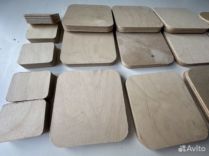 Деревянные холсты для картин/ мини артборды фанера