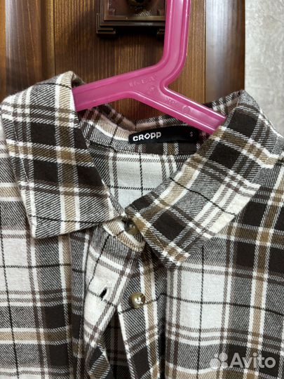 Рубашка в клетку cropp