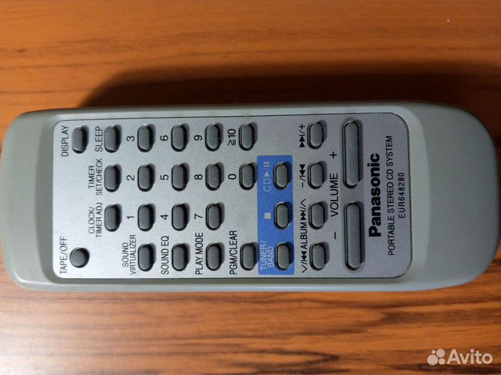 Пульт Panasonic EUR648280