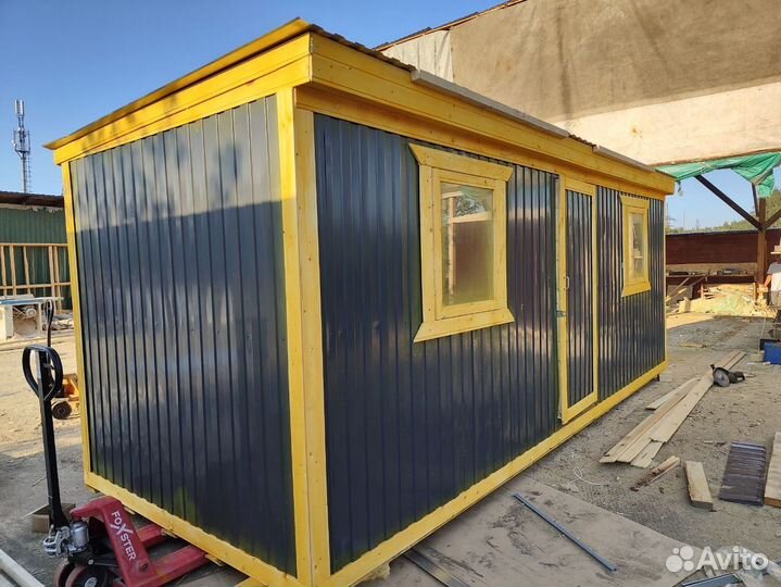 Новые деревянные бытовки