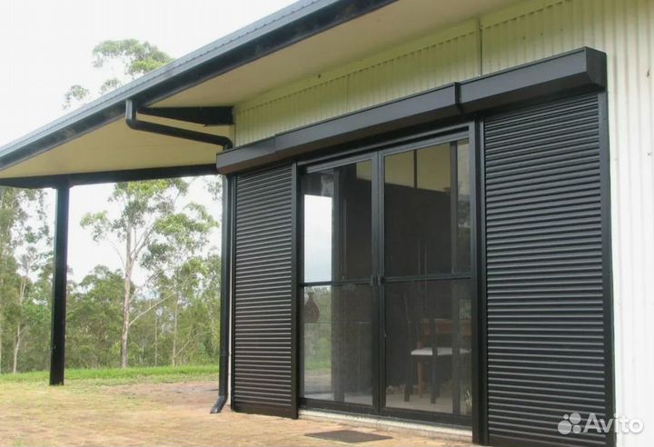 Роллеты, рольставни на двери