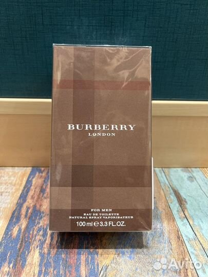 Мужская туалетная вода burberry london