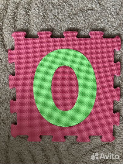 Детский коврик пазл 2 комплекта