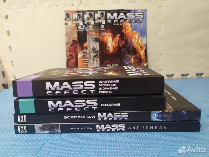 Комплект книг по Mass Effect