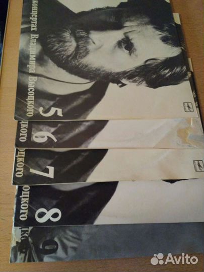 Виниловые пластинки Высоцкий