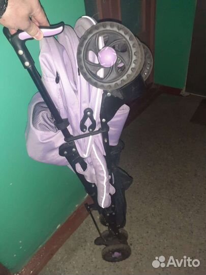 Прогулочная коляска трость бу