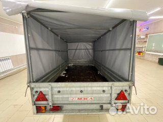 Тент на прицеп мзса