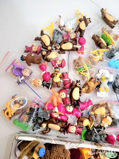 Киндер Маша и медведь много