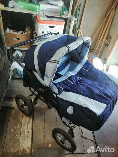 Детская коляска для двойняшек