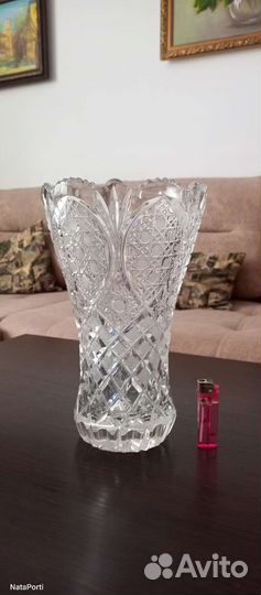 Ваза хрустальная СССР