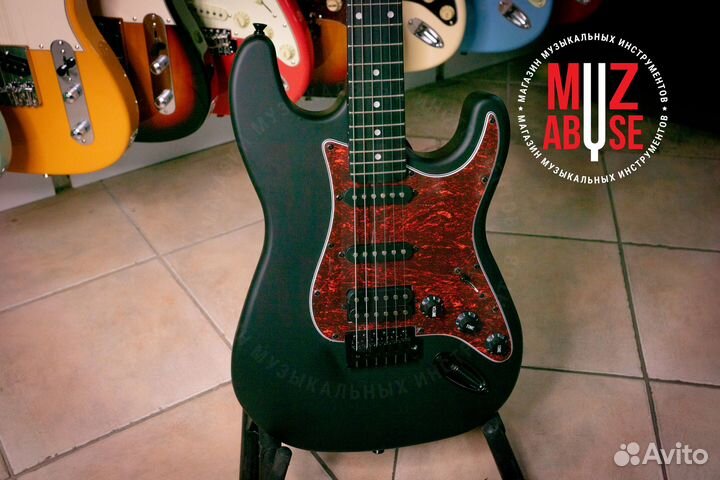 Электрогитара Harley Benton ST-20HSS SBK