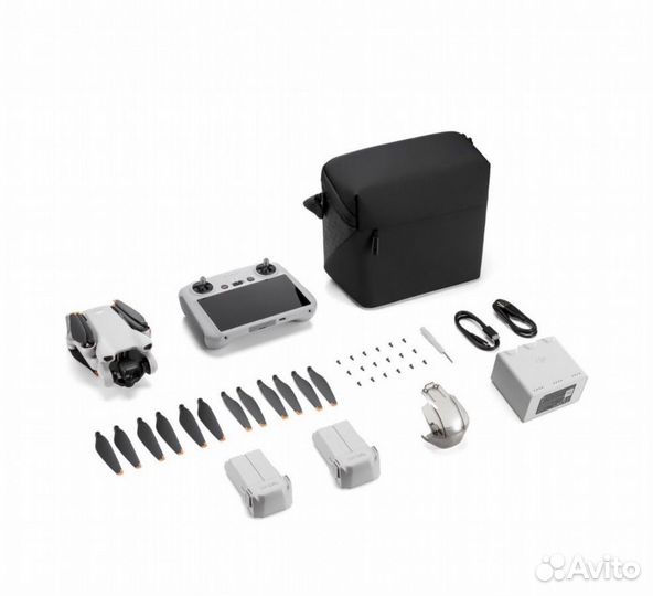 Dji mini 3 fly more combo RC с экраном