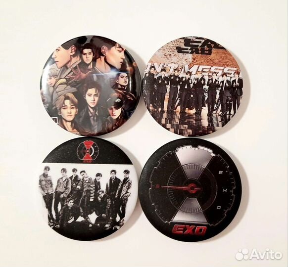 Значки BTS, blackpink, TXT, EXO, NCT, monsta X