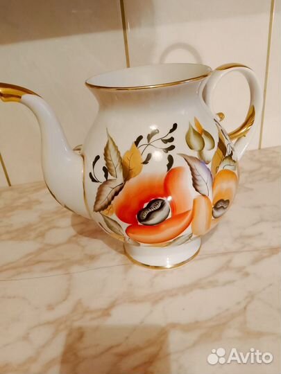 Чайник заварочный СССР доливной