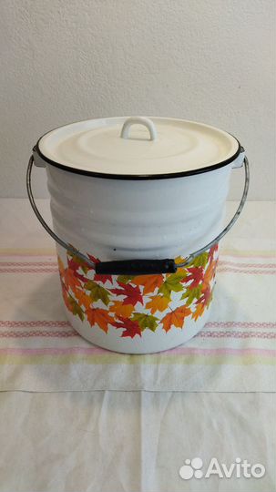 Баки, вёдра, кастрюля эмалированные