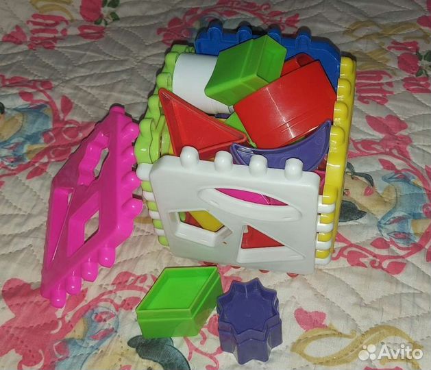 Кубики сортеры 2шт