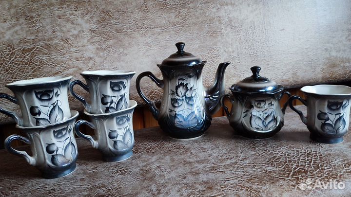 Чайно - кофейный набор керамический