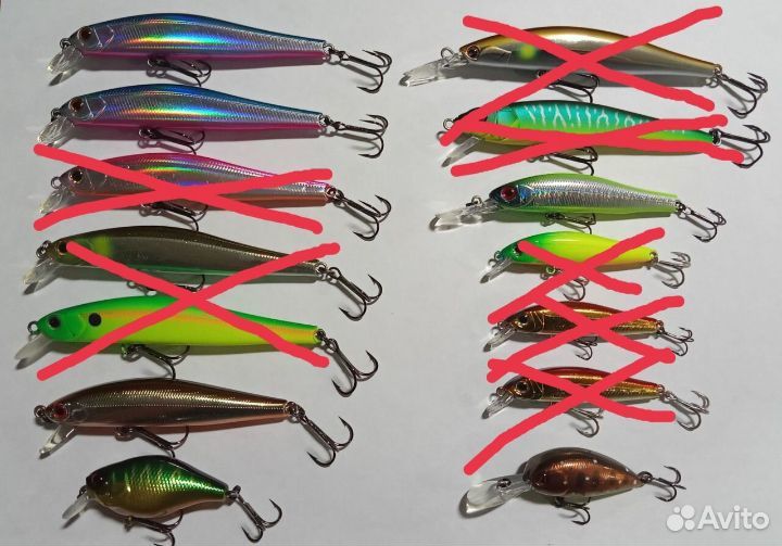 Блесна, Воблеры