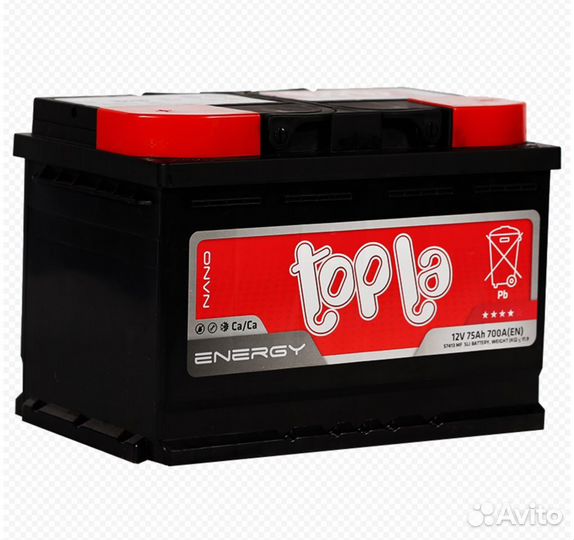 Акб 75 Ач доставка