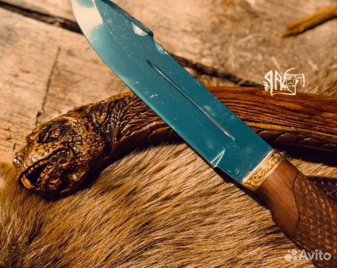 Нож ручной работы Змеиный шепот