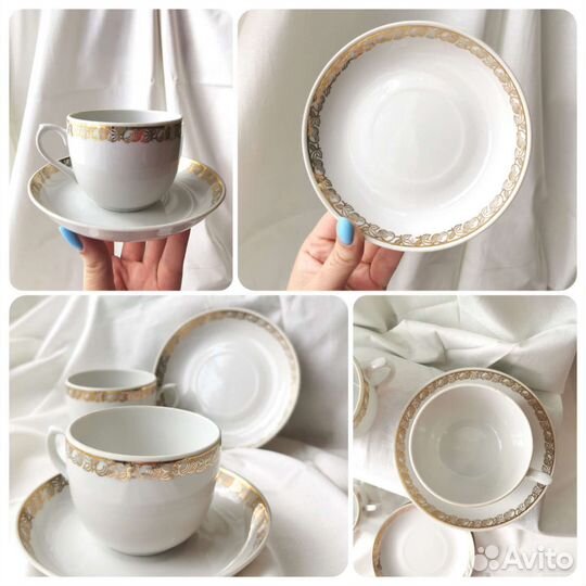 Чайные пары винтаж вербилки