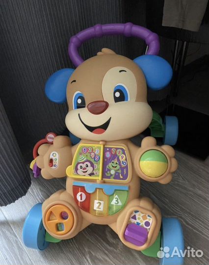 Ходунки каталка fisher price щенок