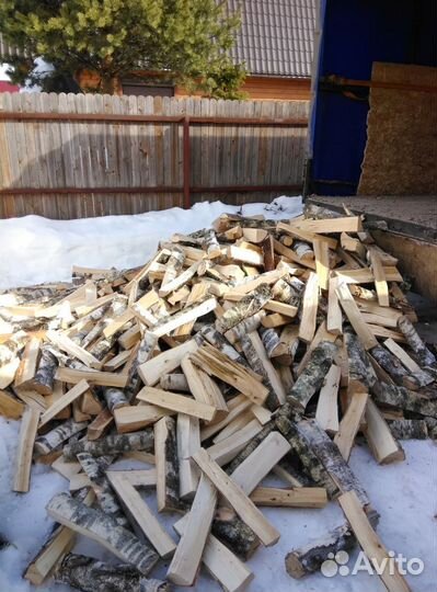 Дрова колотые