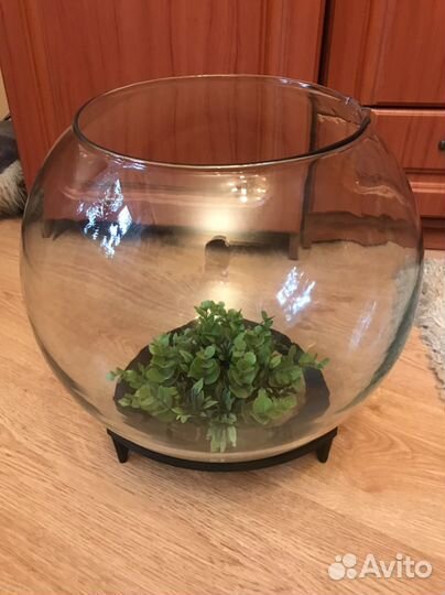 Аквариум 20 л круглый