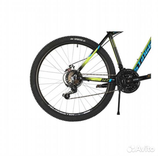 Горный велосипед Stinger Element Evo 26 черный 16