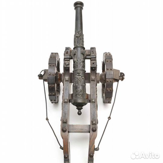 Коллекционная антикварная модель испанского орудия