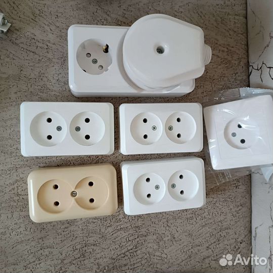 Розетки, реле, автоматы