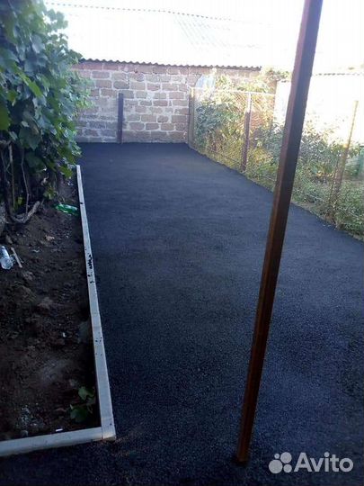 Укладка асфальта и тротуарной плитки