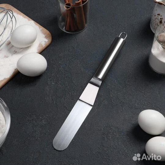 Лопатка-палетка изогнутая Доляна, 26,53 см, рабоча