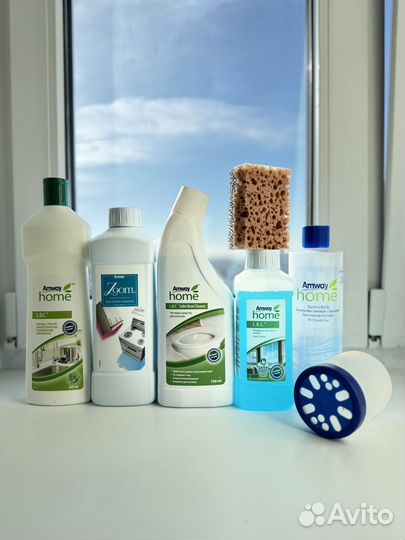 Амвей лок губки зум бутылочка унитаза стекол amway