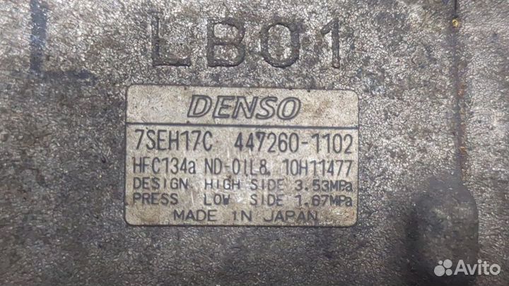 Компрессор кондиционера Lexus LS460, 2007