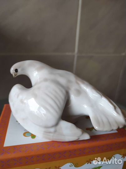 Статуэтка голубь. лфз, Винтаж 50г