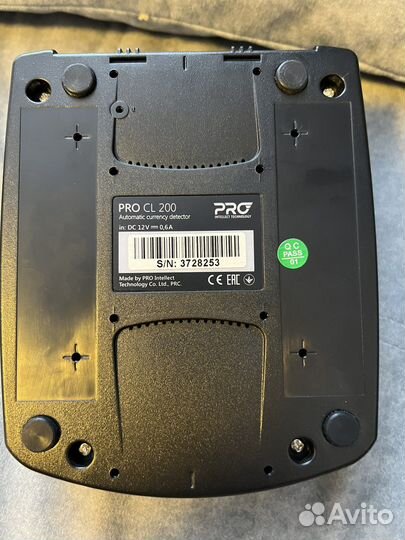 Детектор купюр PRO CL 200