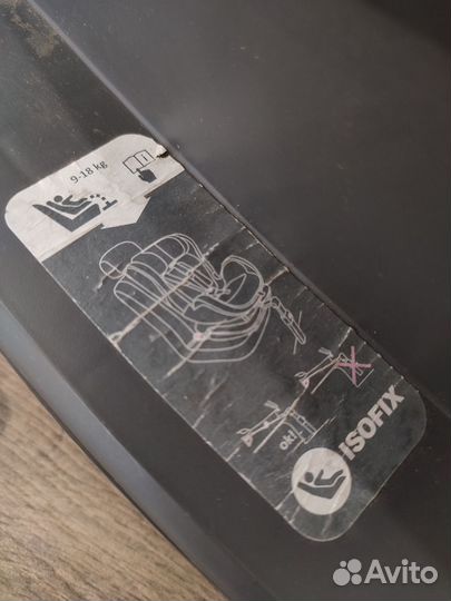 Детское автокресло avionaut glider isofix 9-18 кг