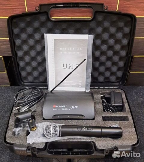 Микрофон Вокальный Радио Karsect KRU200 Kst3U Кейс