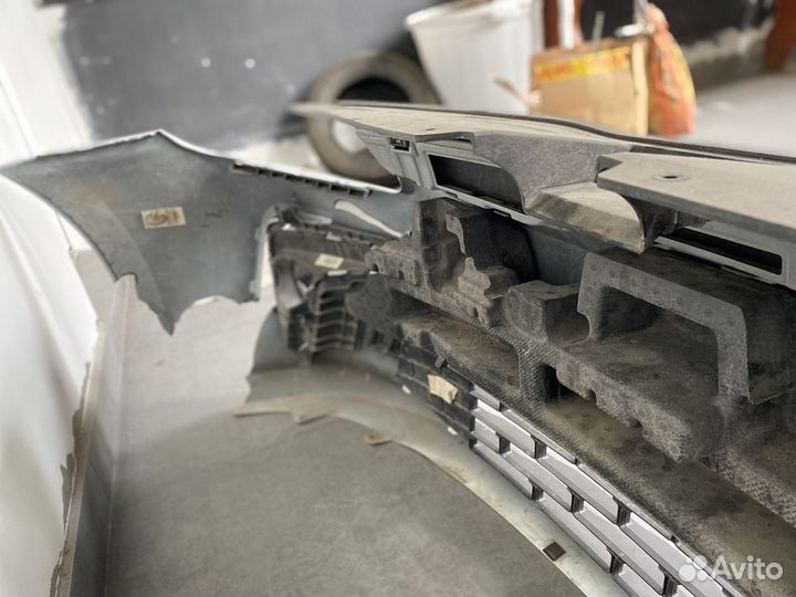 Передний бампер kia rio 4 2019 год