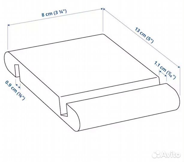 Bergenes держатель для телефона/планшета