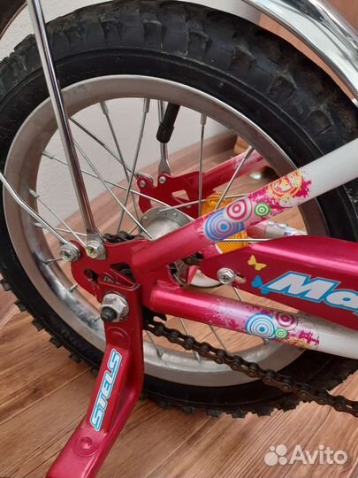Детский велосипед с ручкой бу