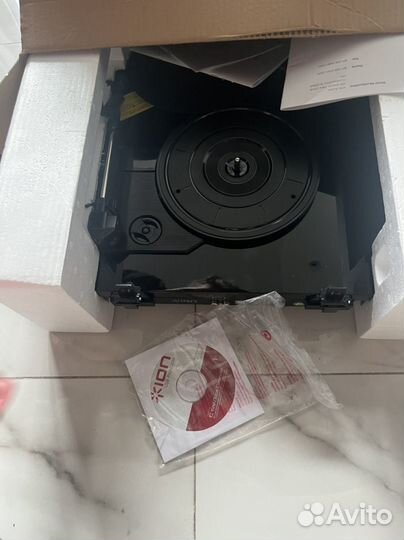 Виниловый проигрыватель Ion Air LP новый