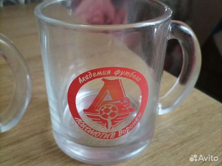 Стеклянная чашка Футбольный клуб Локомотив