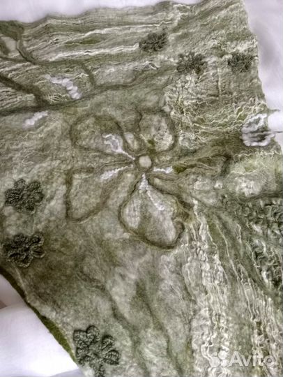 Косынка двухсторонняя из шерсти