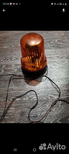 Маяк проблесковый оранжевый