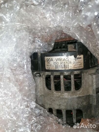 Генератор на skoda fabia 2 поколения