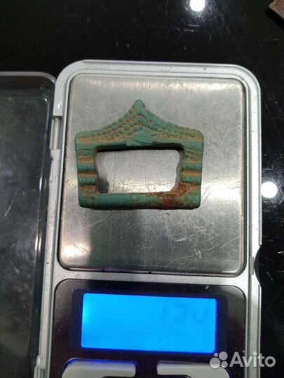 Пряжка для ремня старинная